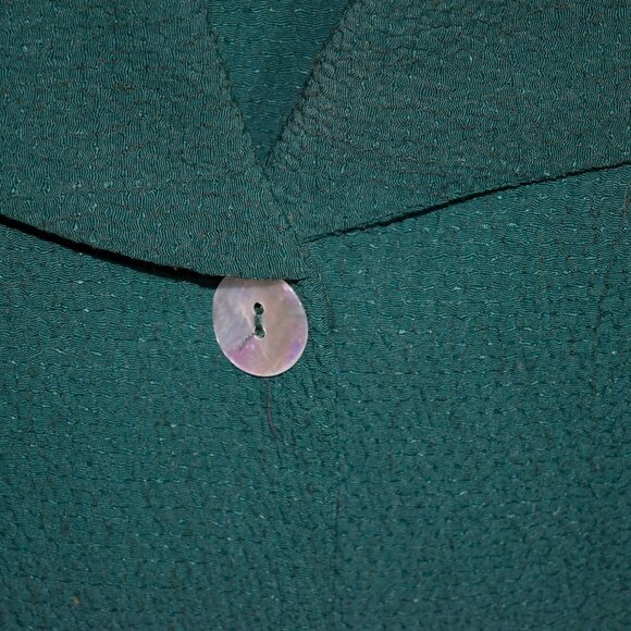 Vintage Just In Thyme LMTD Green Blouse | Size 10 - Picture 2 of 5